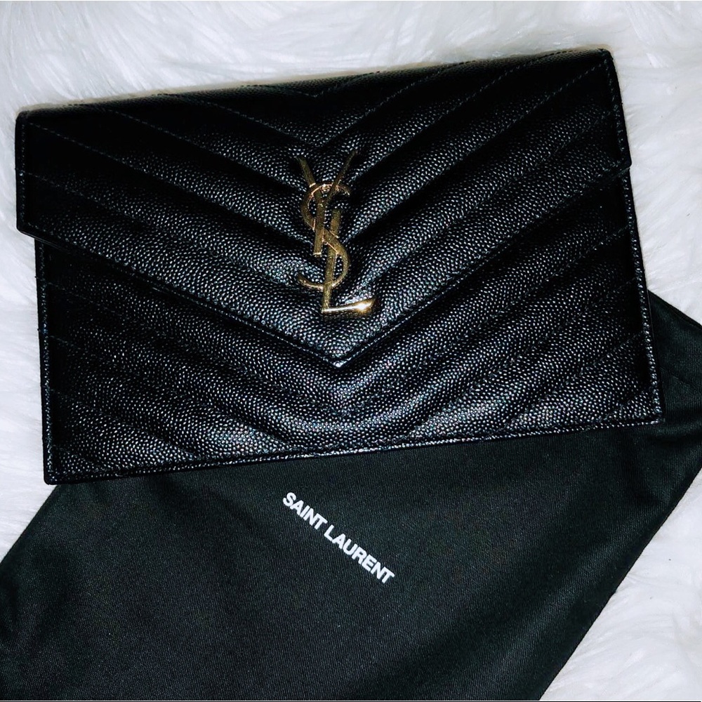 YSL envelope bag